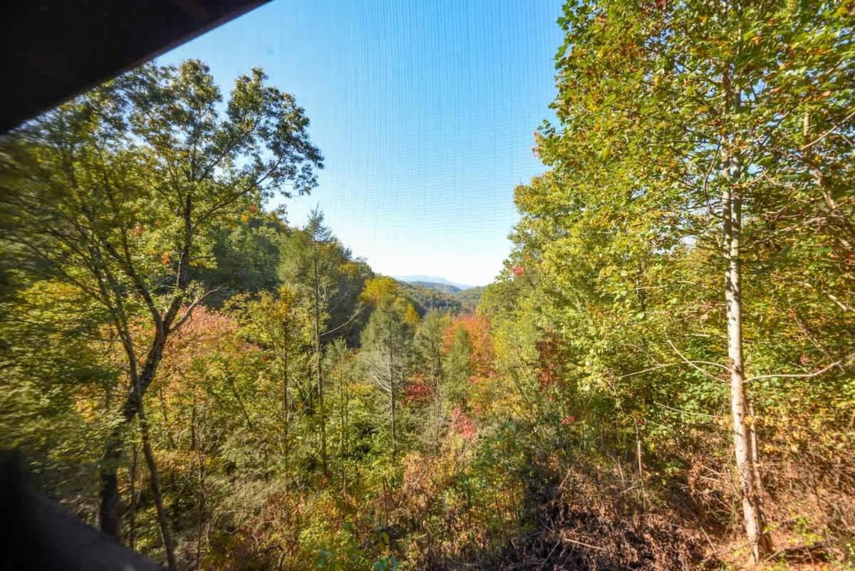 Nice View Fireplace, Hot Tub, Porch Bed, Private Sevierville Bagian luar foto